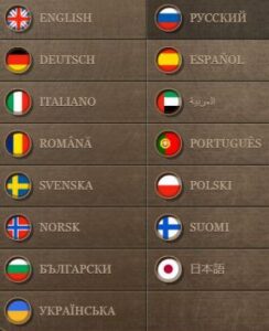 Интерфейс и языковые настройки JoyCasino